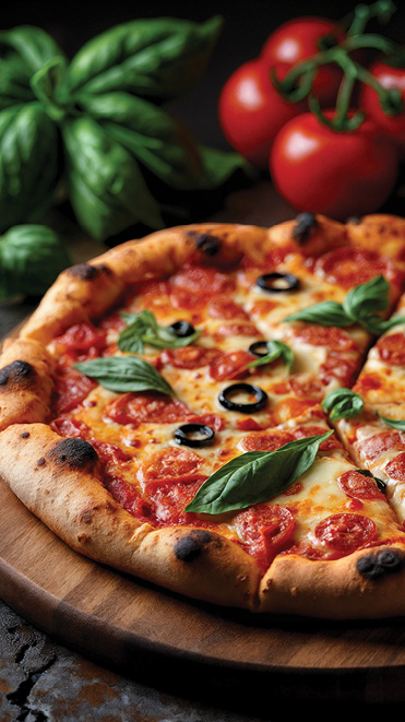 2 x pizzas <br/>for